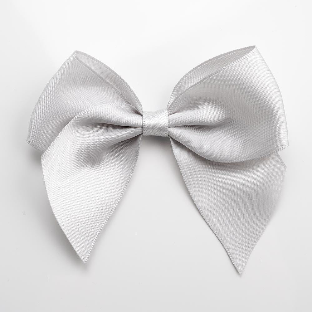 Satin sale ribbon silver