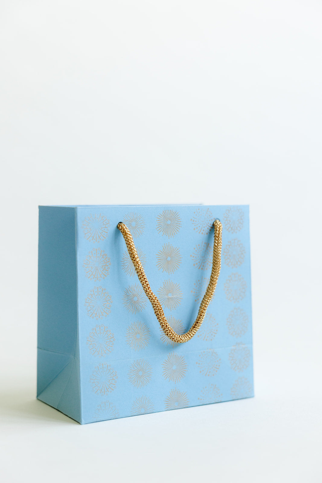 Mini Gift Bag Blue Sparkles