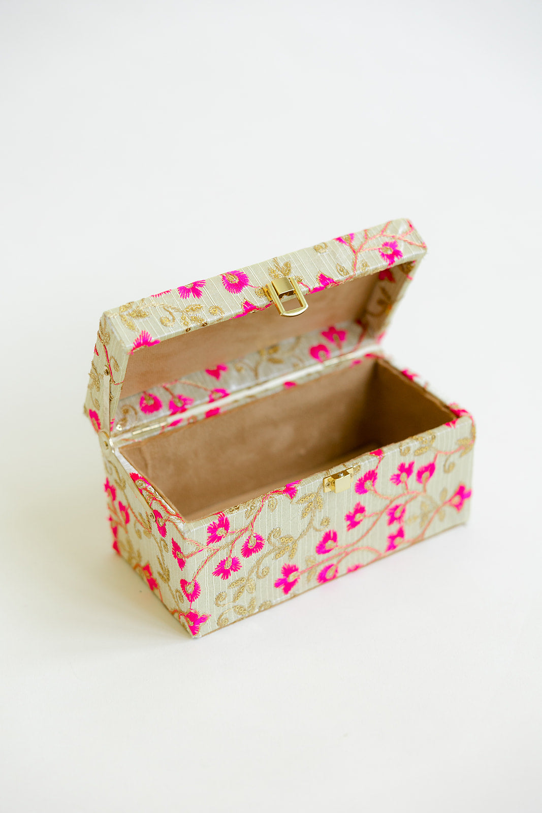 Brocade Bloom Pink Kaleera Box