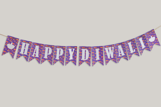 happy diwali bunting