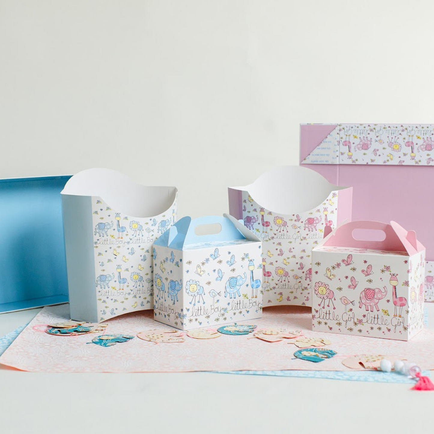 Little Girl Pink Gift Box