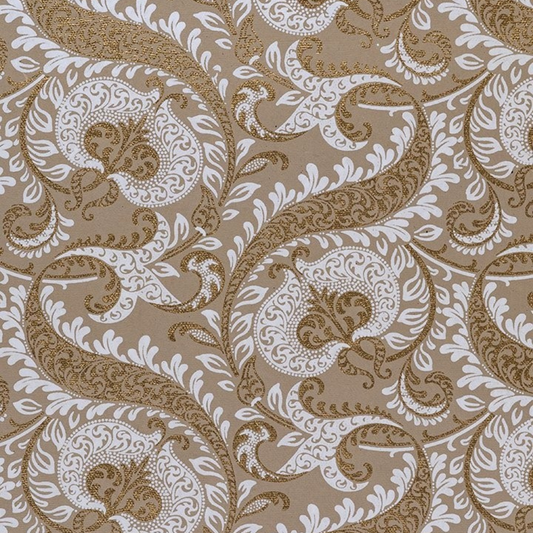 Opulent Gold & Ivory Luxury Gift Wrap